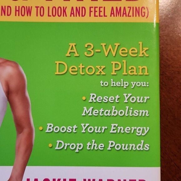 3 Week Detox Plan Hardcover Book For Weight Loss & Energy- Jackie Warner - Picture 9 of 10